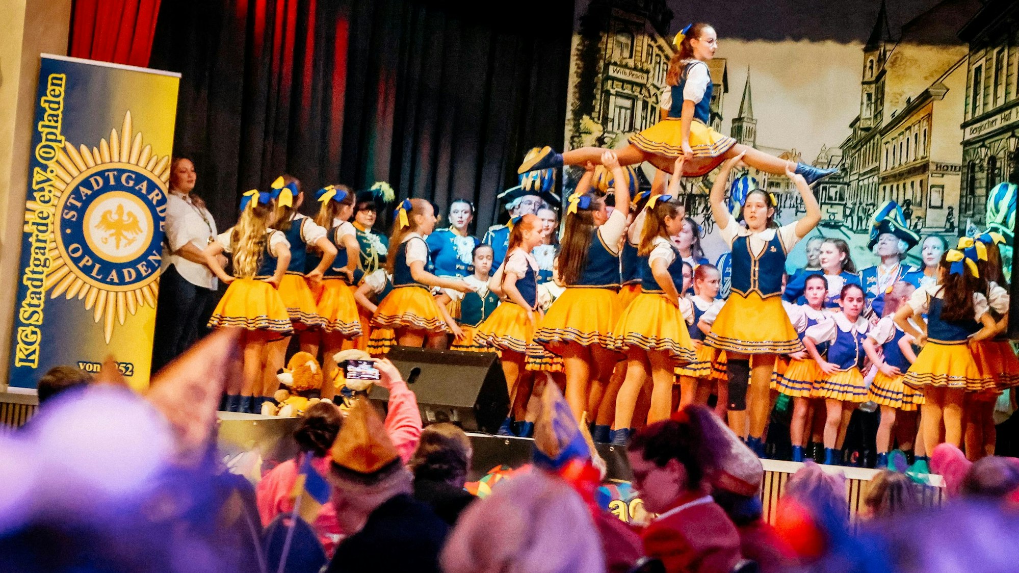 Tanz auf der großen Gardesitzung