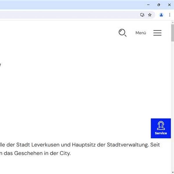 Die Services sind jetzt auf dieser Unterseite von leverkusen.de zu finden.