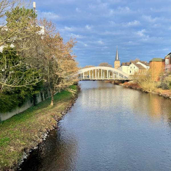 Die Wupper in Leichlingen.