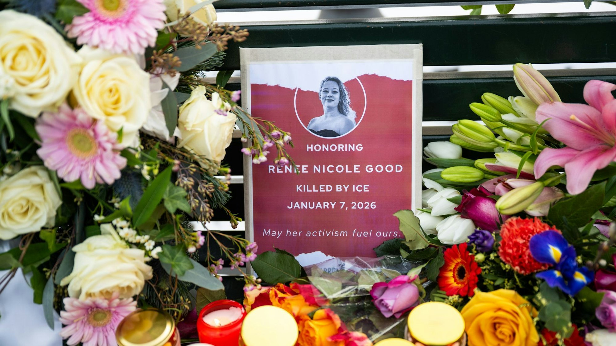 Renee Good war Anfang Januar bei einem ICE-Einsatz tödlich verletzt worden. (Archivbild)