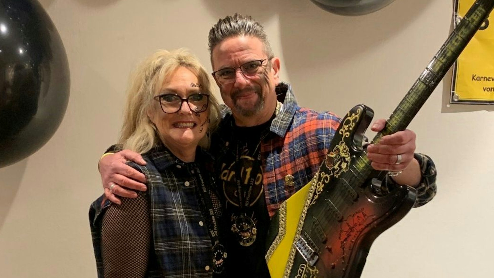 Guido und Christiane Görtz-Förderer von der Karnevalsgesellschaft KG 333.