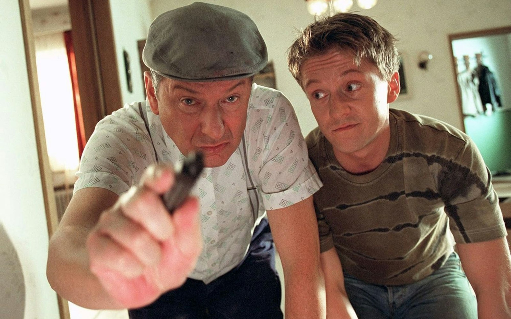 Stefan Becker wurde ab der sechsten Staffel von Andreas Gergen (rechts) gespielt. Es blieb sein einziger Auftritt im Fernsehen. (Bild: SWR / WDR)