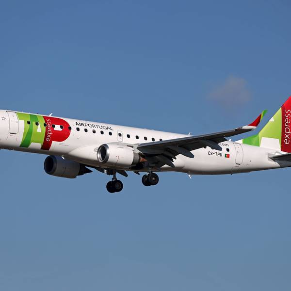 Embraer E190LR der portugiesischen Fluglinie TAP Air Portugal
