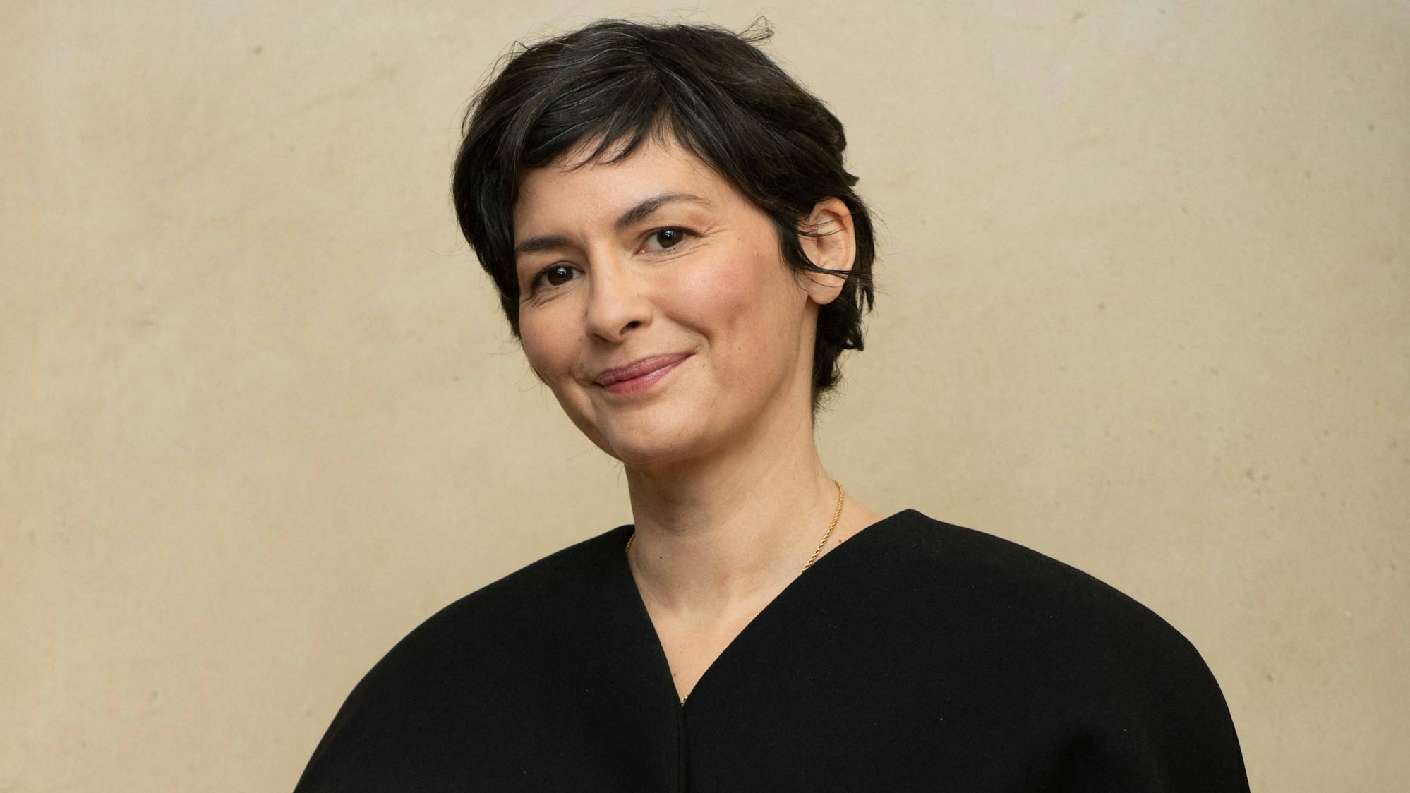 PFW Jacquemus Photocall Audrey Tautou attending the Jacquemus Menswear Fall-Winter 2025/2026 show as part of Paris Fashion Week in Paris, France on January 26, 2025. Photo by Aurore Marechal/ABACAPRESS.COM Paris France PUBLICATIONxNOTxINxFRAxUK Copyright: xMarechalxAurore/ABACAx