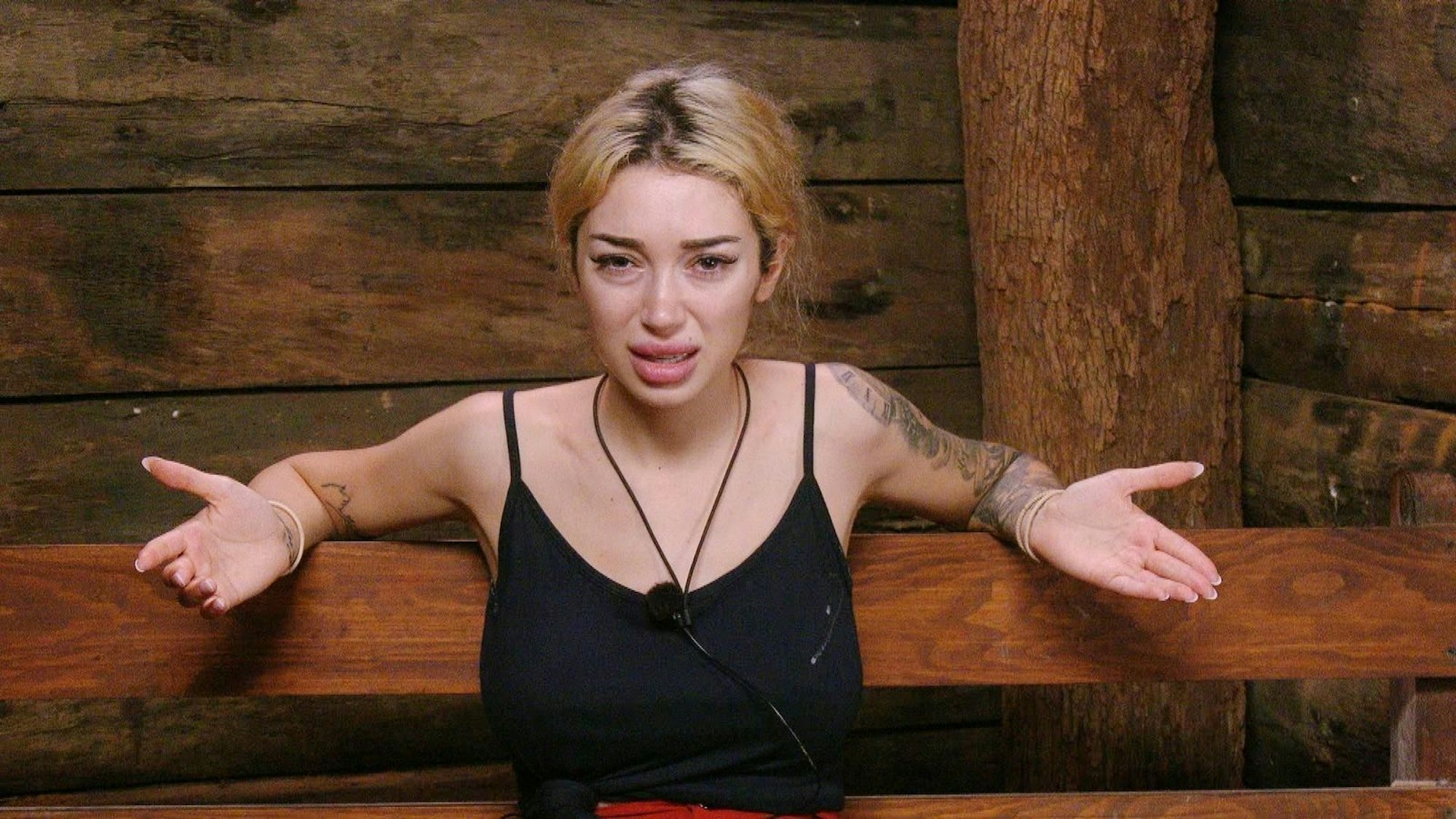 Ariel wunder sich über ihre Nominierungen: „Wo ist der Welpenschutz?“ (Bild: RTL)