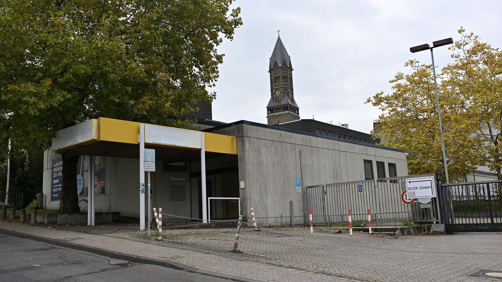 Das Foto zeigt das ehemalige Post-Gelände in Bensberg