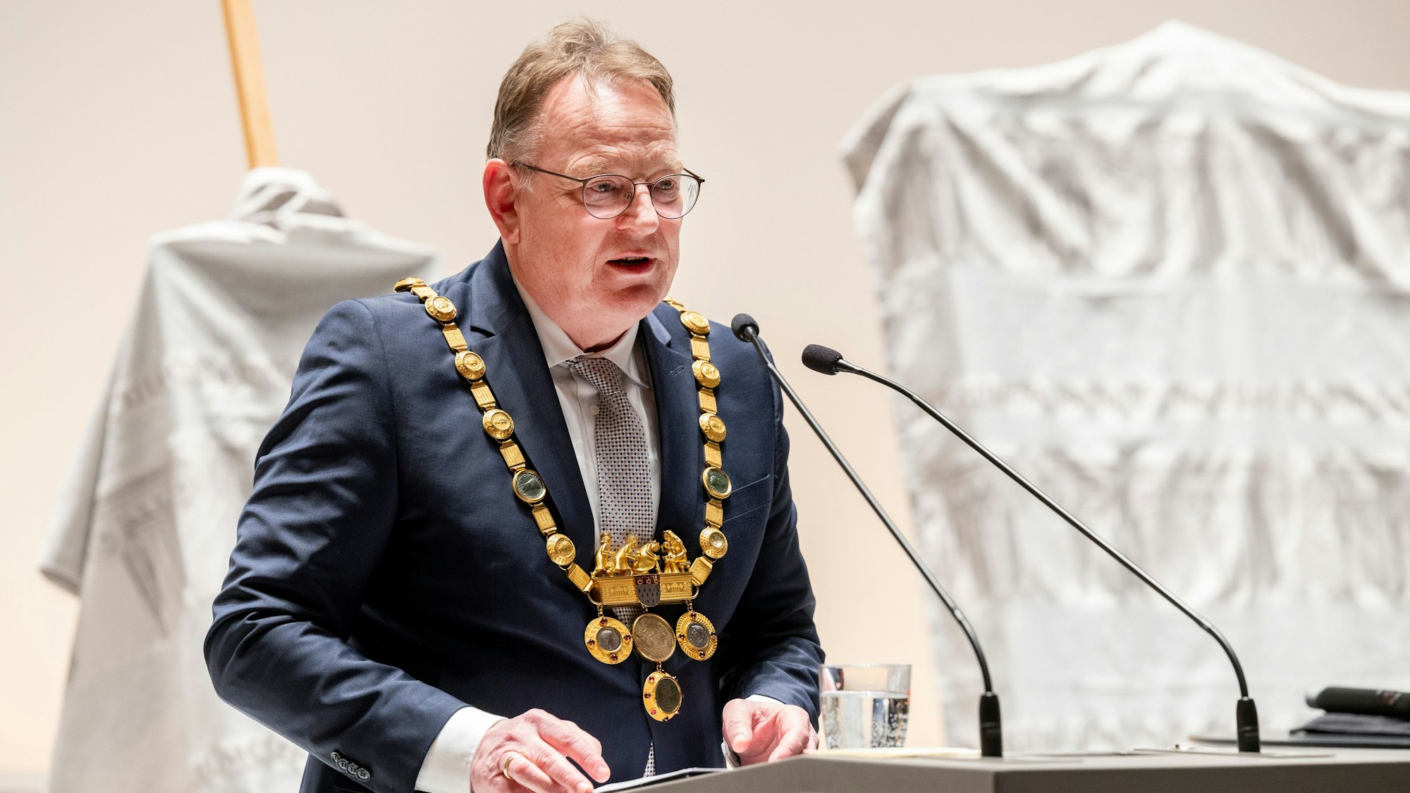 Oberbürgermeister Torsten Burmester.