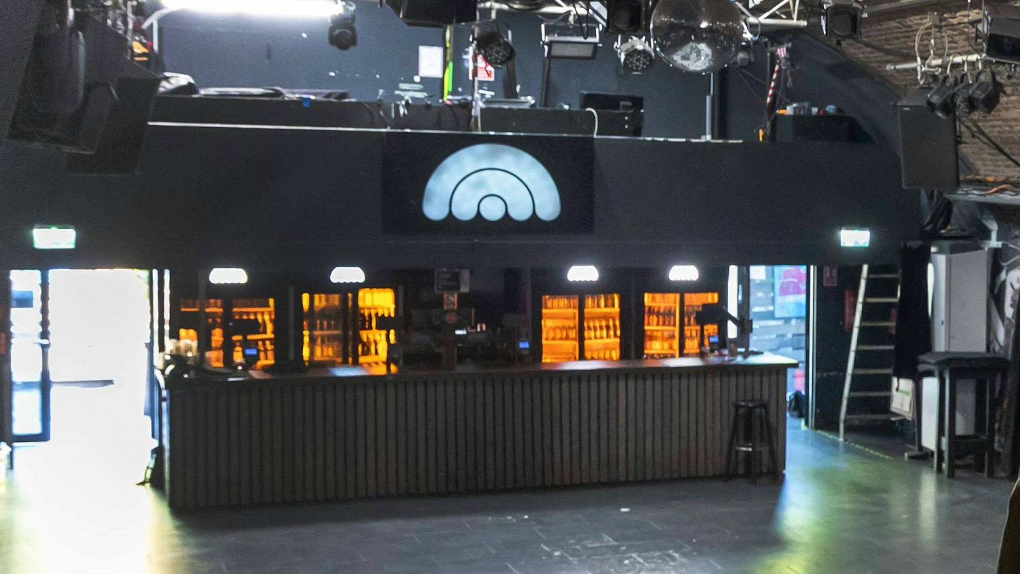 Der Club Bahnhof Ehrenfeld (CBE) von innen.