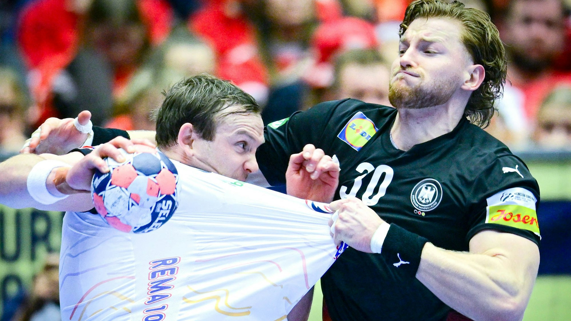 Spielszene aus dem Handball