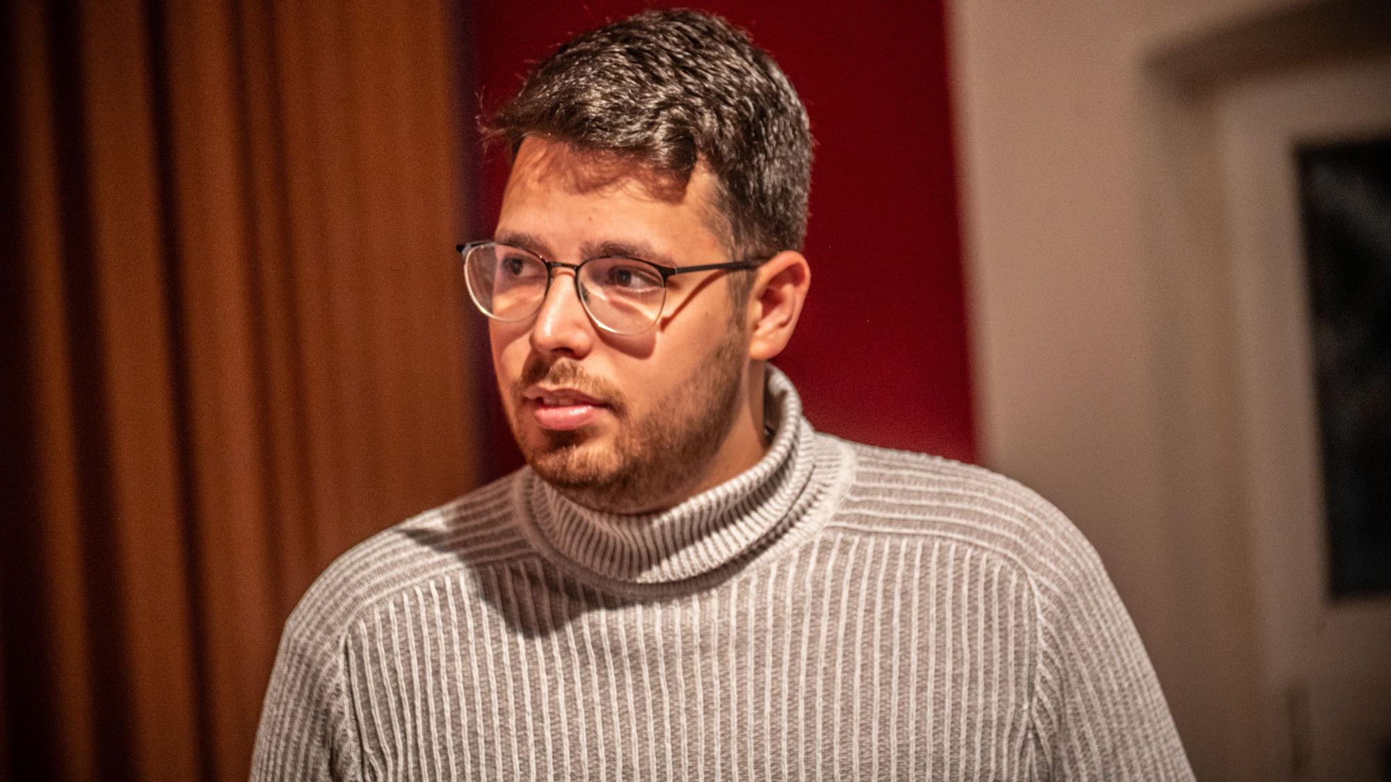 Darius Ganjani ist der Leverkusener SPD-Vorsitzende.