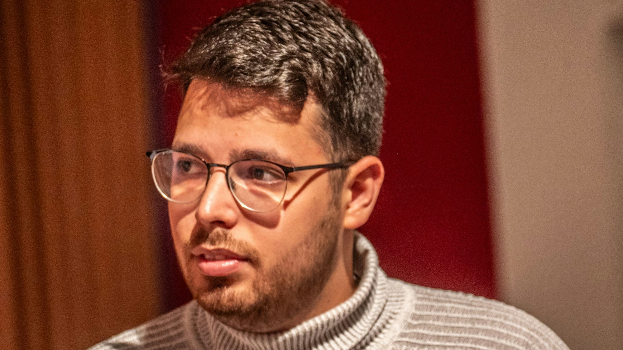 Darius Ganjani, Vorsitzender des SPD-Unterbezirks Leverkusen