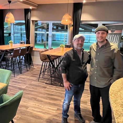 Tolga Yildiz (r.) und sein Koch Hüseyin Ergün im Rococo