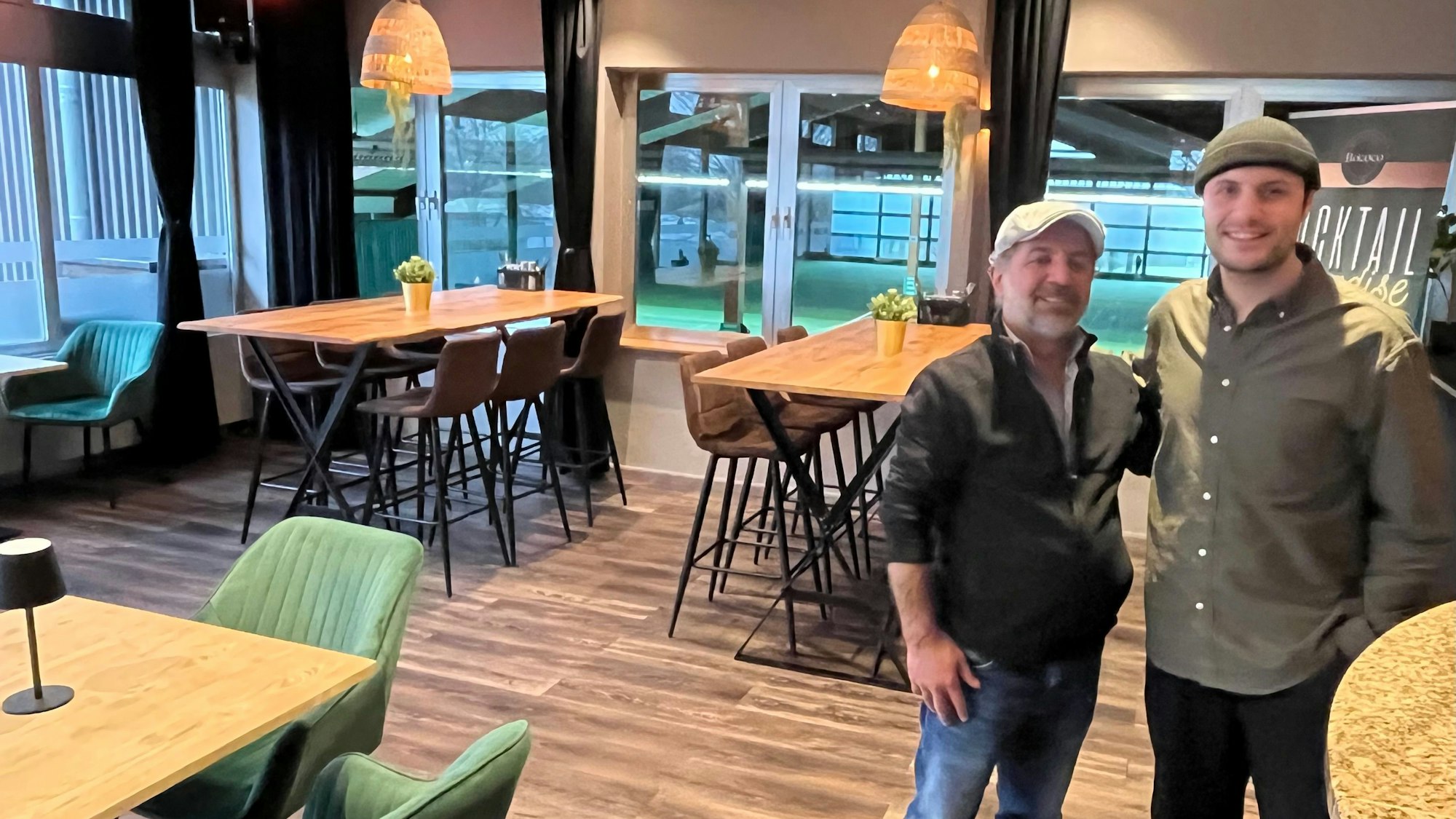 Tolga Yildiz (r.) und sein Koch Hüseyin Ergün im Rococo