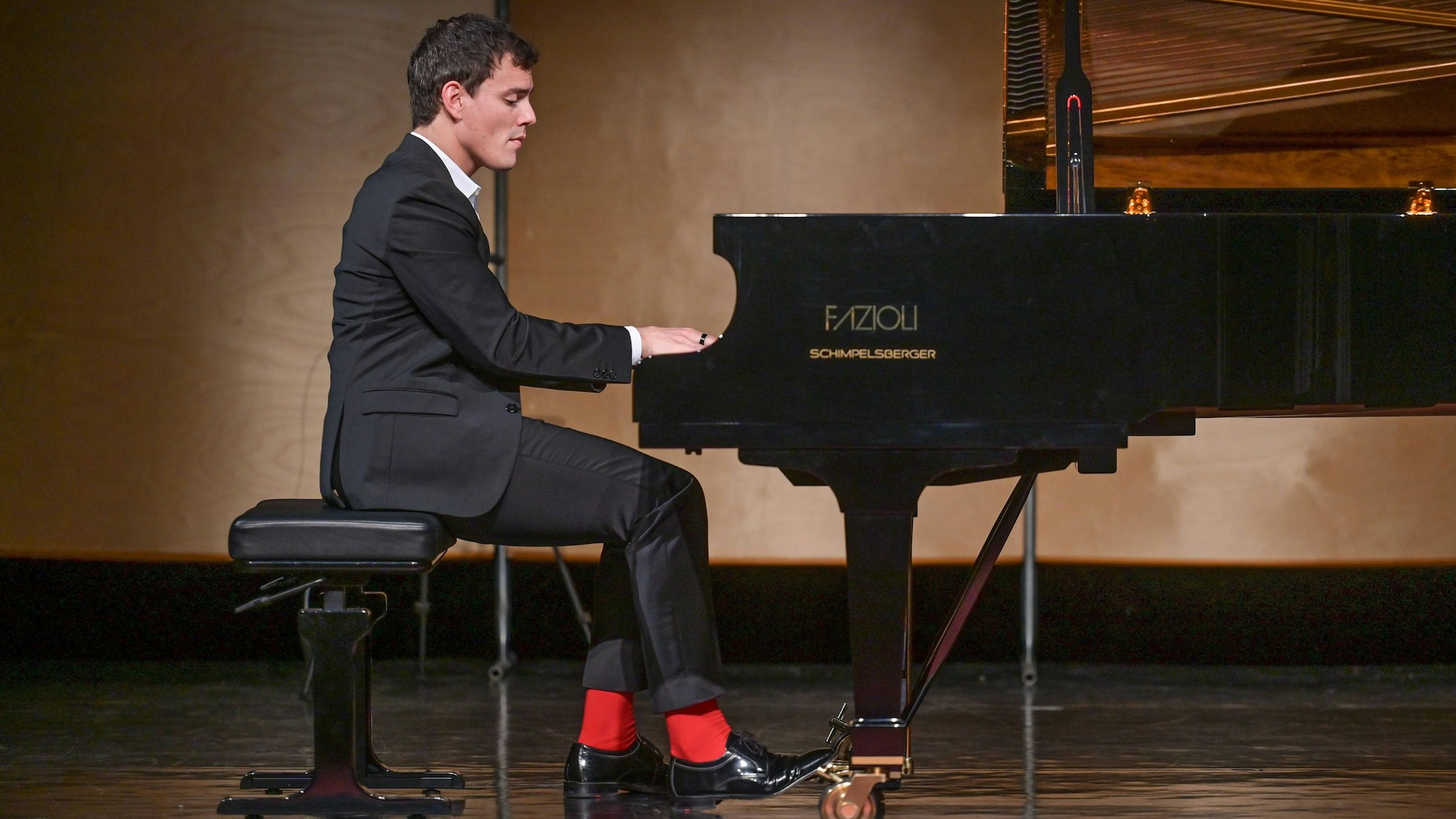 Aaron Pilsan bei einem Konzert im Jahr 2022.