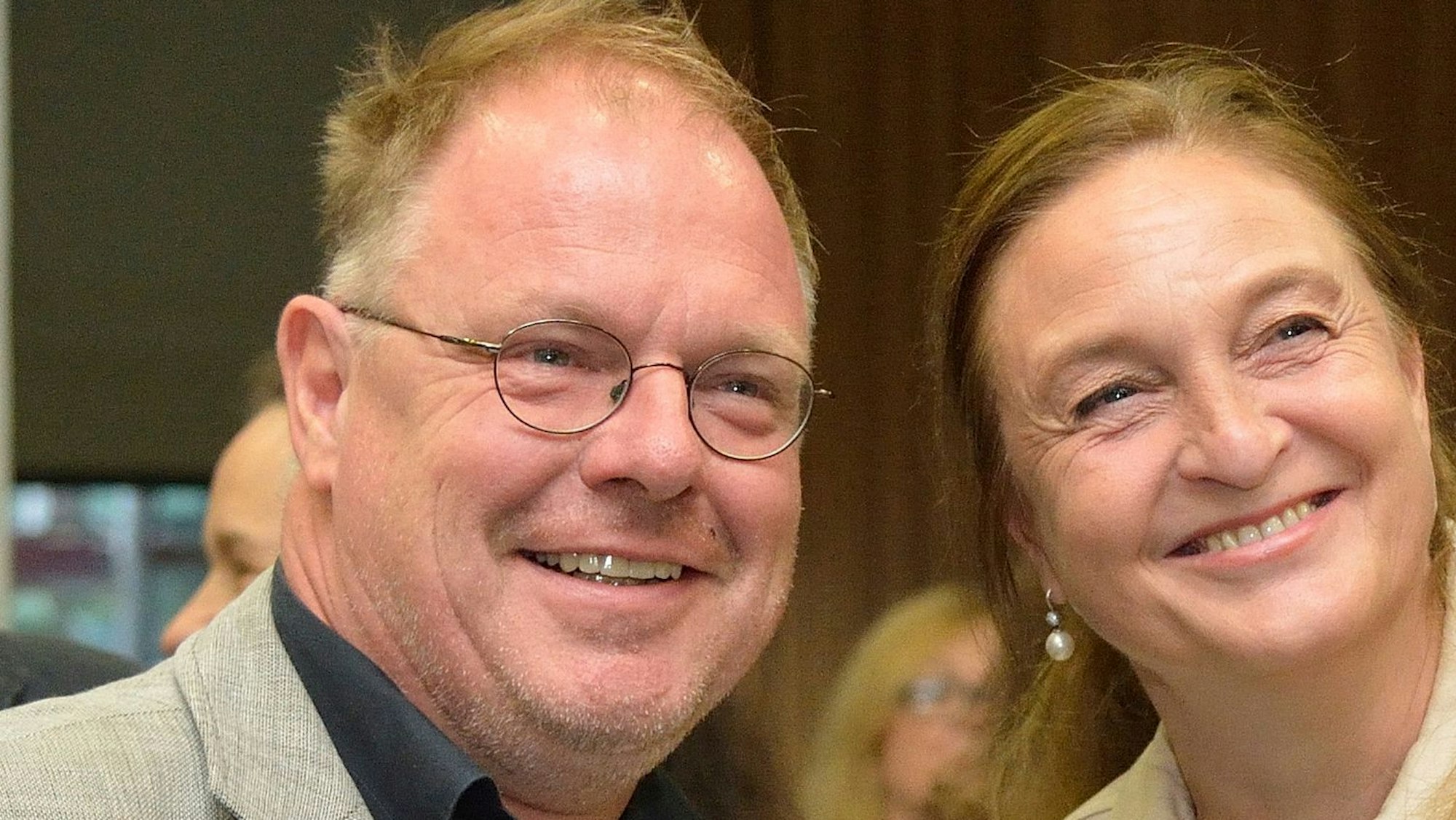 Johannes Dünner mit Ursula Ehren im Kreistag