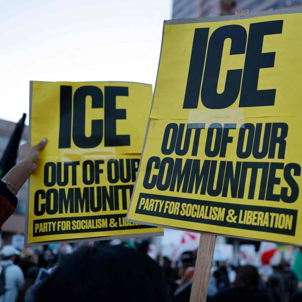 Los Angeles: Proteste gegen die US-Einwanderungsbehörde ICE.
