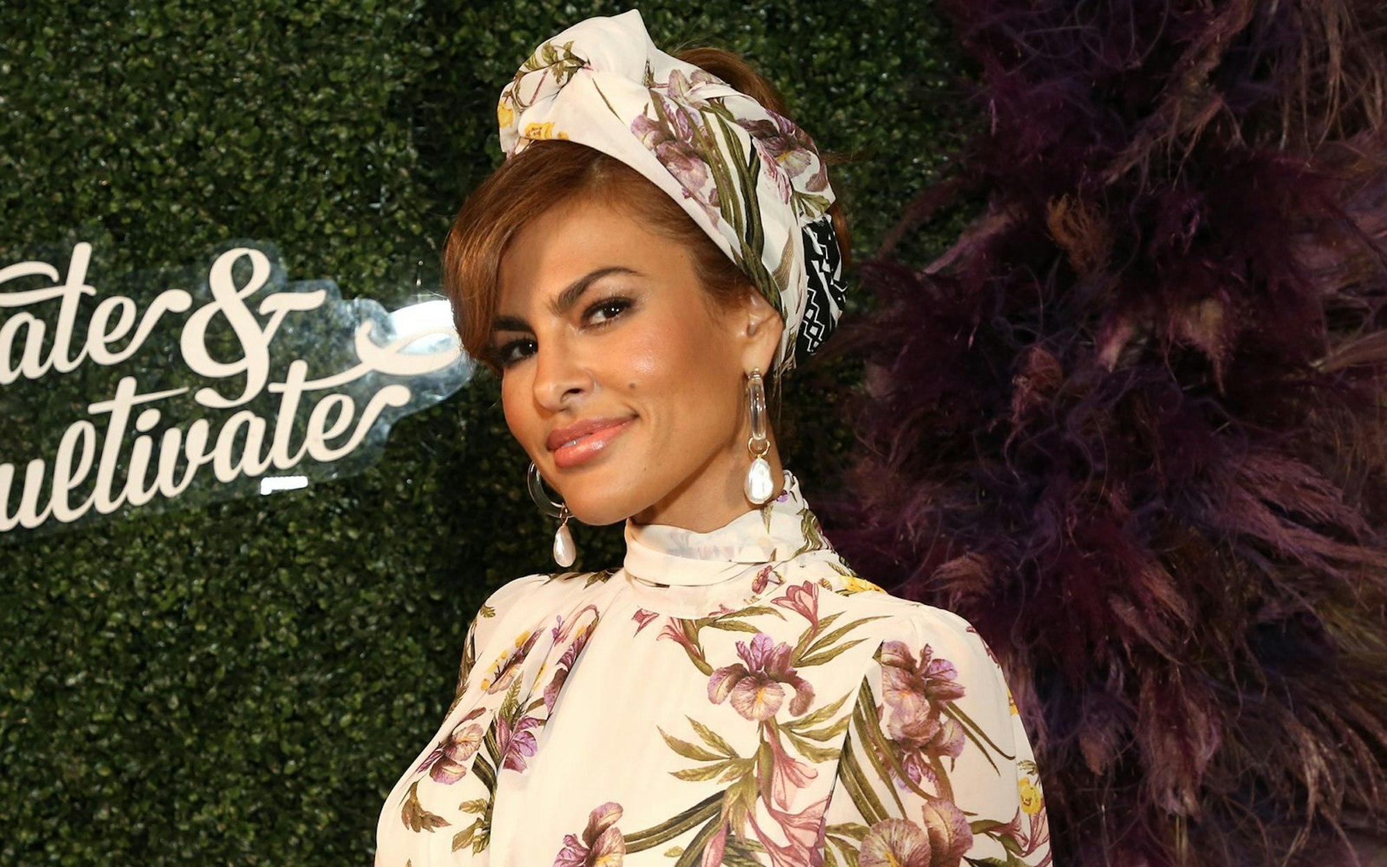Eva Mendes hatte zwar mit Burgern nichts am Hut, dafür mit Pizza. (Bild: Phillip Faraone/Getty Images)