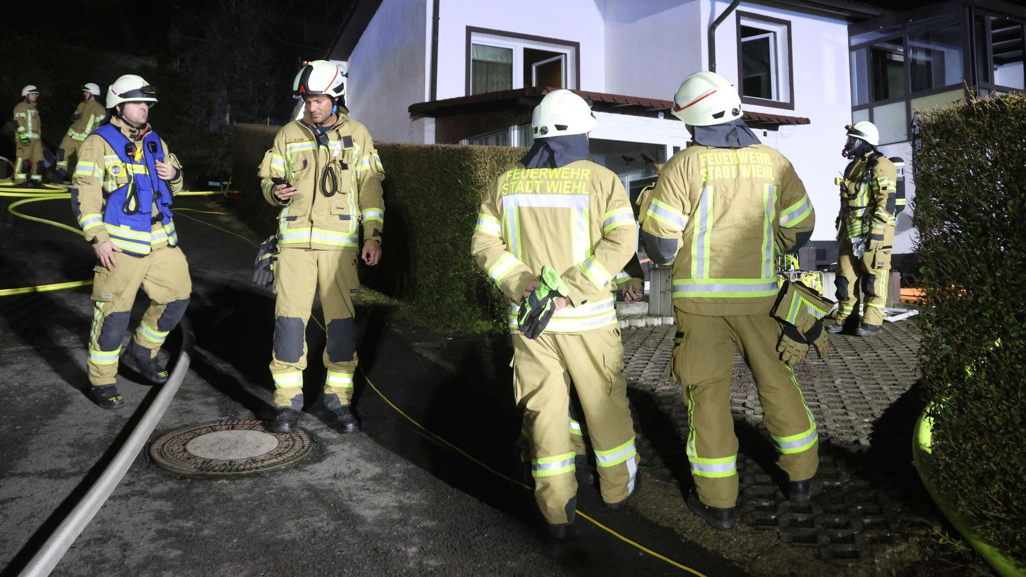 Gebäudebrand Brächen, Wiehl