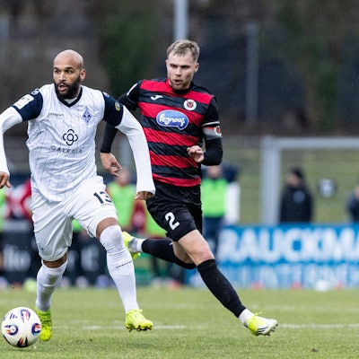 3.Liga: FC Viktoria Köln - SV Waldhof Mannheim Köln 31.01.2026 Terrence Boyd SV Waldhof Mannheim, 13, Lars Dietz FC Viktoria Köln, 2 3.Liga: FC Viktoria Köln - SV Waldhof Mannheim Sportpark Höhenberg, Köln 31.01.2026 DFB regulations prohibit any use of photographs as image sequences and/or quasi video. *** 3 Liga FC Viktoria Köln SV Waldhof Mannheim Köln 31 01 2026 Terrence Boyd SV Waldhof Mannheim, 13 , Lars Dietz FC Viktoria Köln, 2 3 Liga FC Viktoria Köln SV Waldhof Mannheim Sportpark Höhenberg, Köln 31 01 2026 DFB regulations prohibit any use of photographs as image sequences and or quasi video Copyright: xBEAUTIFULxSPORTS/Buriakovx