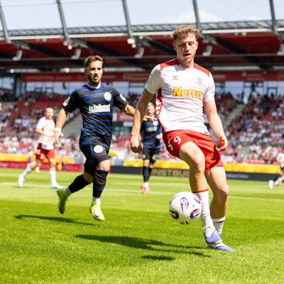 10.08.2025, Fussball, GER, Saison, 3.Liga, Saision 2025/2026, 2. Spieltag, SSV Jahn Regensburg - MSV Duisburg Dejan Galjen SSV Jahn Regensburg DFL REGULATIONS PROHIBIT ANY USE OF PHOTOGRAPHS AS IMAGE SEQUENCES AND/OR QUASI-VIDEO. *** 10 08 2025, Soccer, GER, Season, 3 Liga, Season 2025 2026, 2 Matchday, SSV Jahn Regensburg MSV Duisburg Dejan Galjen SSV Jahn Regensburg DFL REGULATIONS PROHIBIT ANY USE OF PHOTOGRAPHS AS IMAGE SEQUENCES AND OR QUASI VIDEO
