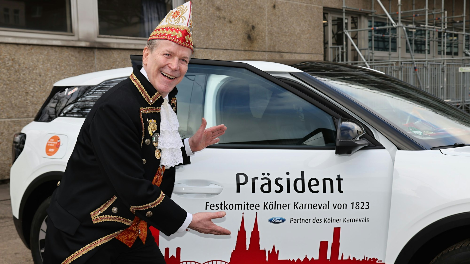 Christoph Kuckelkorn auf Abschiedstour.