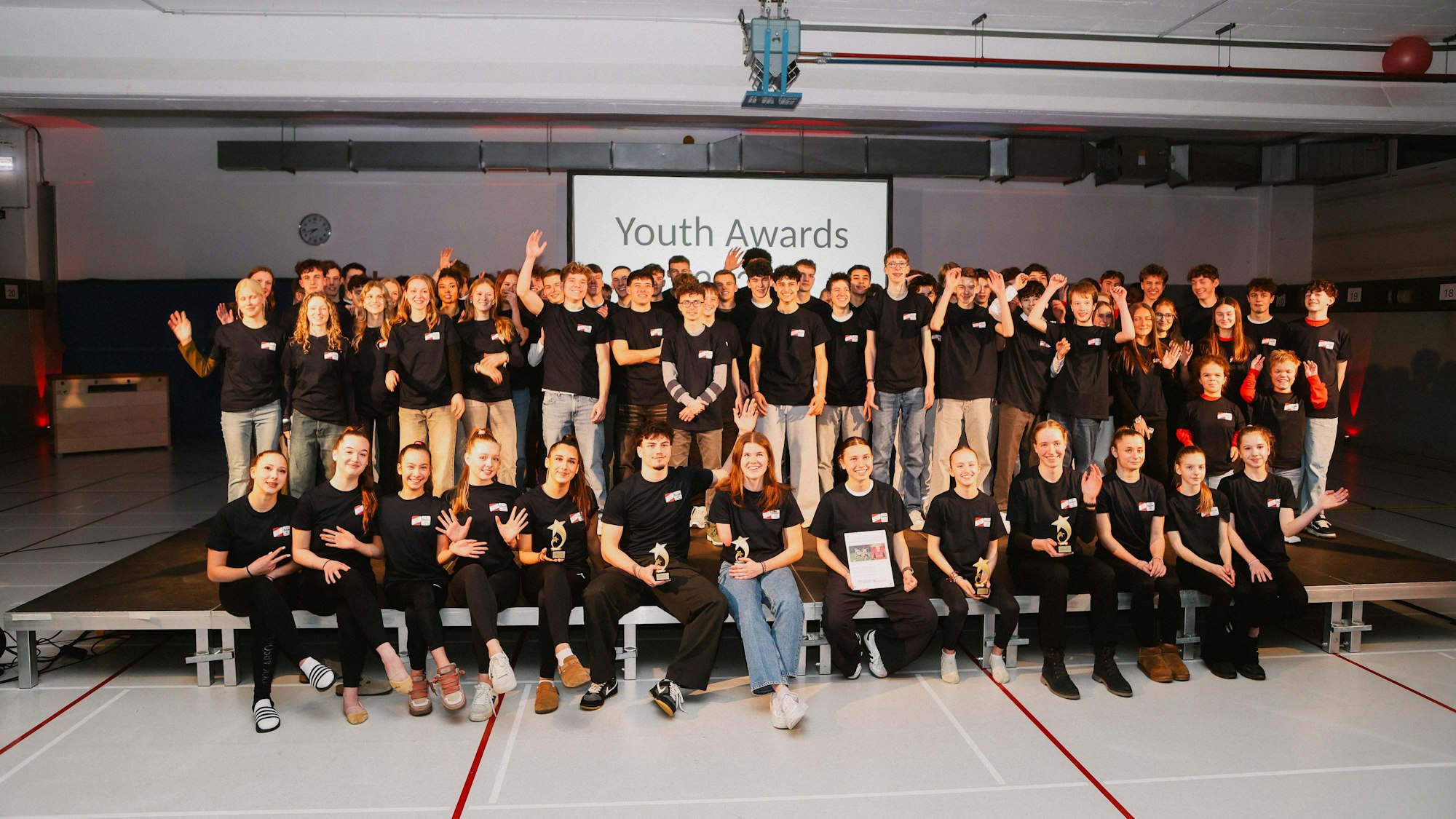 Insgesamt 135 Talente vom TSV Bayer 04 zeichnete der Verein zuletzt aus.