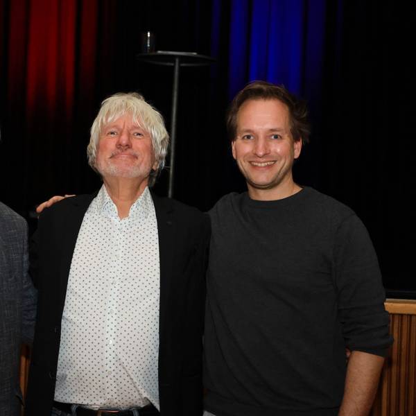 Gemeinsam hatten sie in Waldbröl bisher immer gut lachen (von links): Leo Wehling (Vorstandssprecher von „Waldbröl erleben“), der Kölner Kabarettist Jürgen Becker und Martin Finke (Geschäftsführer der „Wir für Waldbröl“-GmbH).