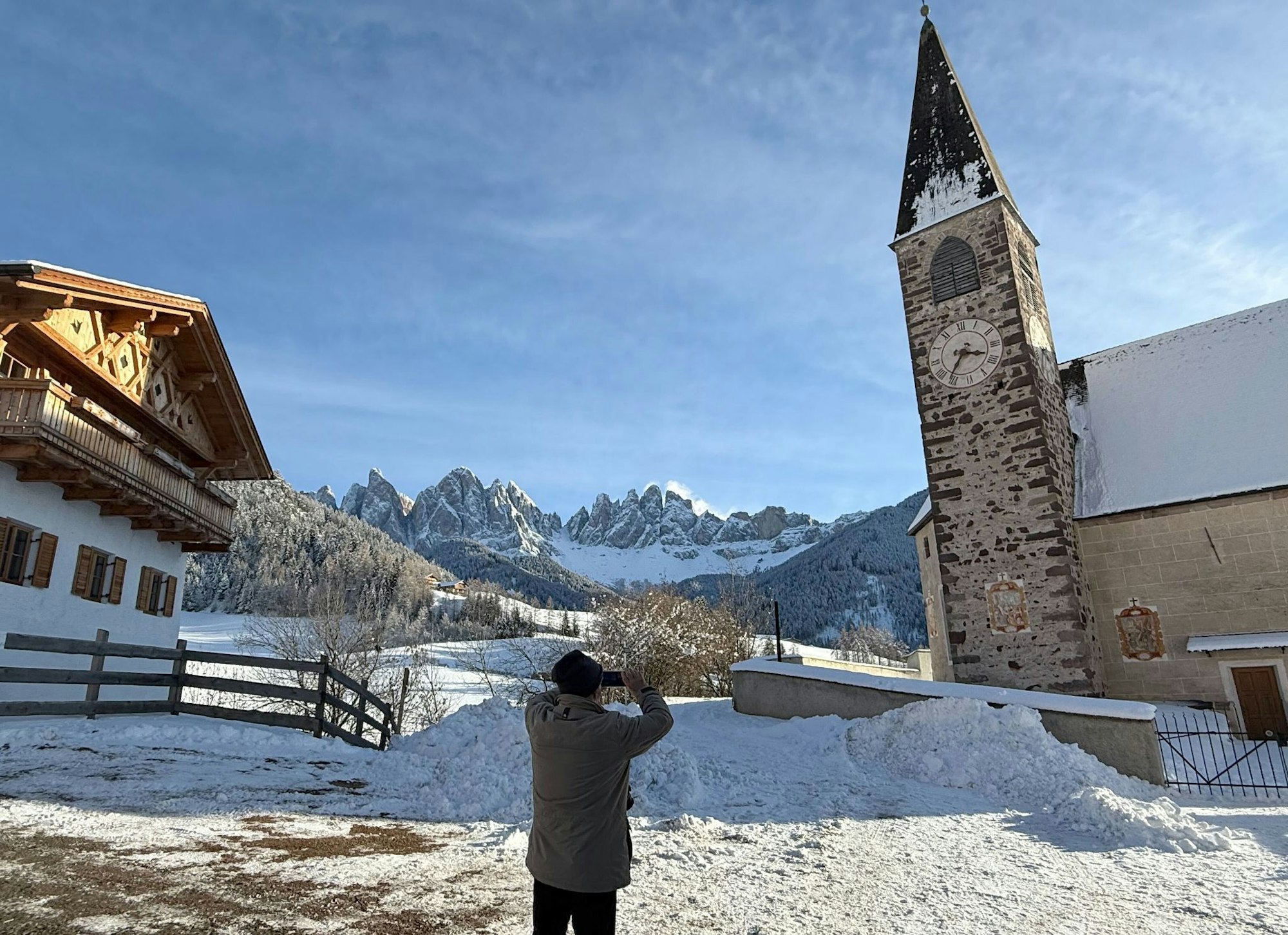 Nach 15 Minuten zu Fuß kann fotografiert werden.