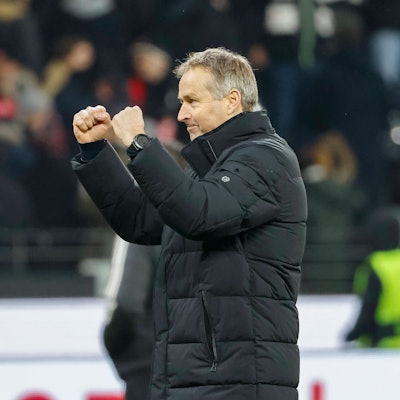 Kasper Hjulmand Bayer 04 Leverkusen, Trainer nach dem Spiel , Deutschland, Fussball, 1. Bundesliga, 20.Spieltag, 2025/2026, Eintracht Frankfurt vs. Bayer 04 Leverkusen, 31.01.2026, Frankfurt am Main Deutsche-Bank-Park Deutschland *** Kasper Hjulmand Bayer 04 Leverkusen, Coach after the match , Germany, Soccer, 1 Bundesliga, Matchday 20, 2025 2026, Eintracht Frankfurt vs Bayer 04 Leverkusen, 31 01 2026, Frankfurt am Main Deutsche Bank Park Germany Copyright: xGrantxHubbsx