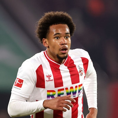 1. FC Köln vs. VFL Wolfsburg, 20. Spieltag, 30.01.2026, 20.30 Uhr, Youssoupha Niang (1. FC Köln), Bild: Herbert Bucco