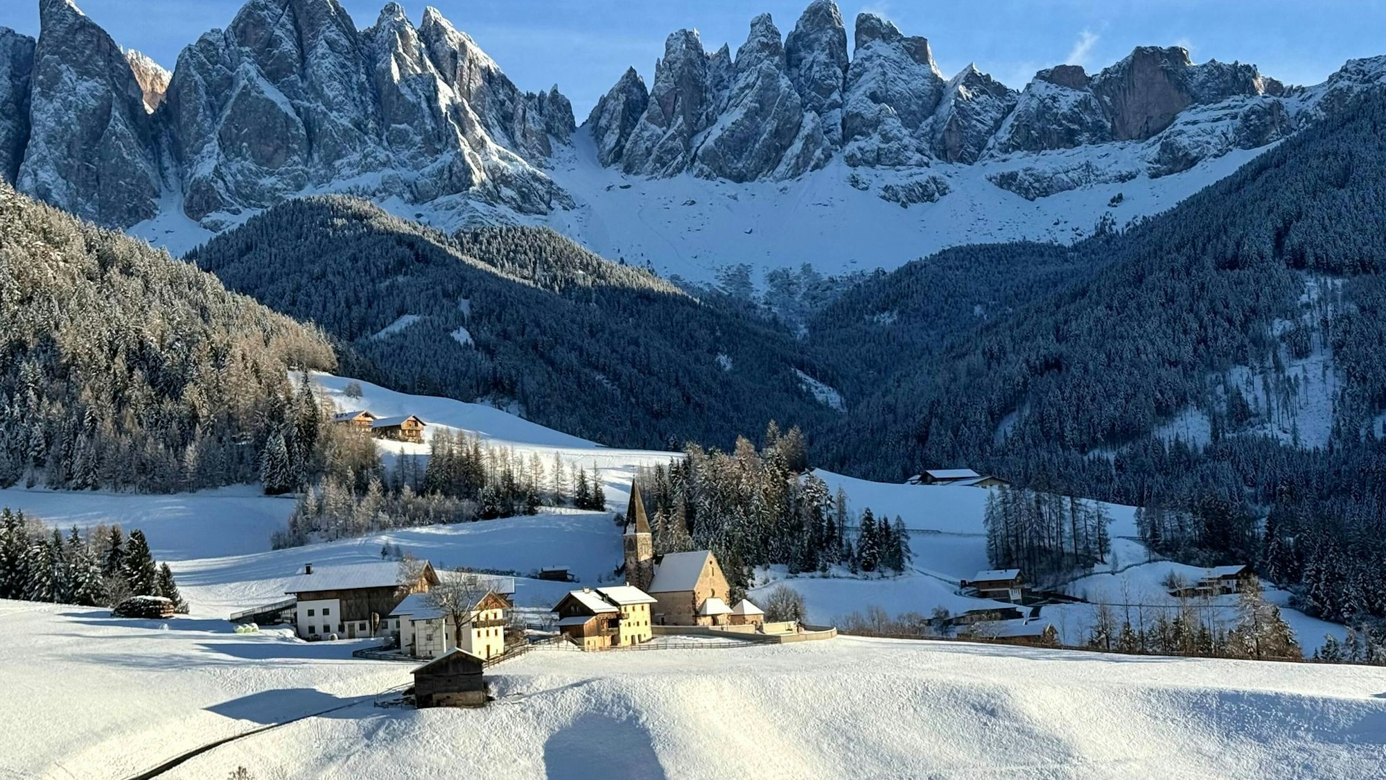 St. Magdalena gilt als eines der schönsten Dörfer Südtirols.