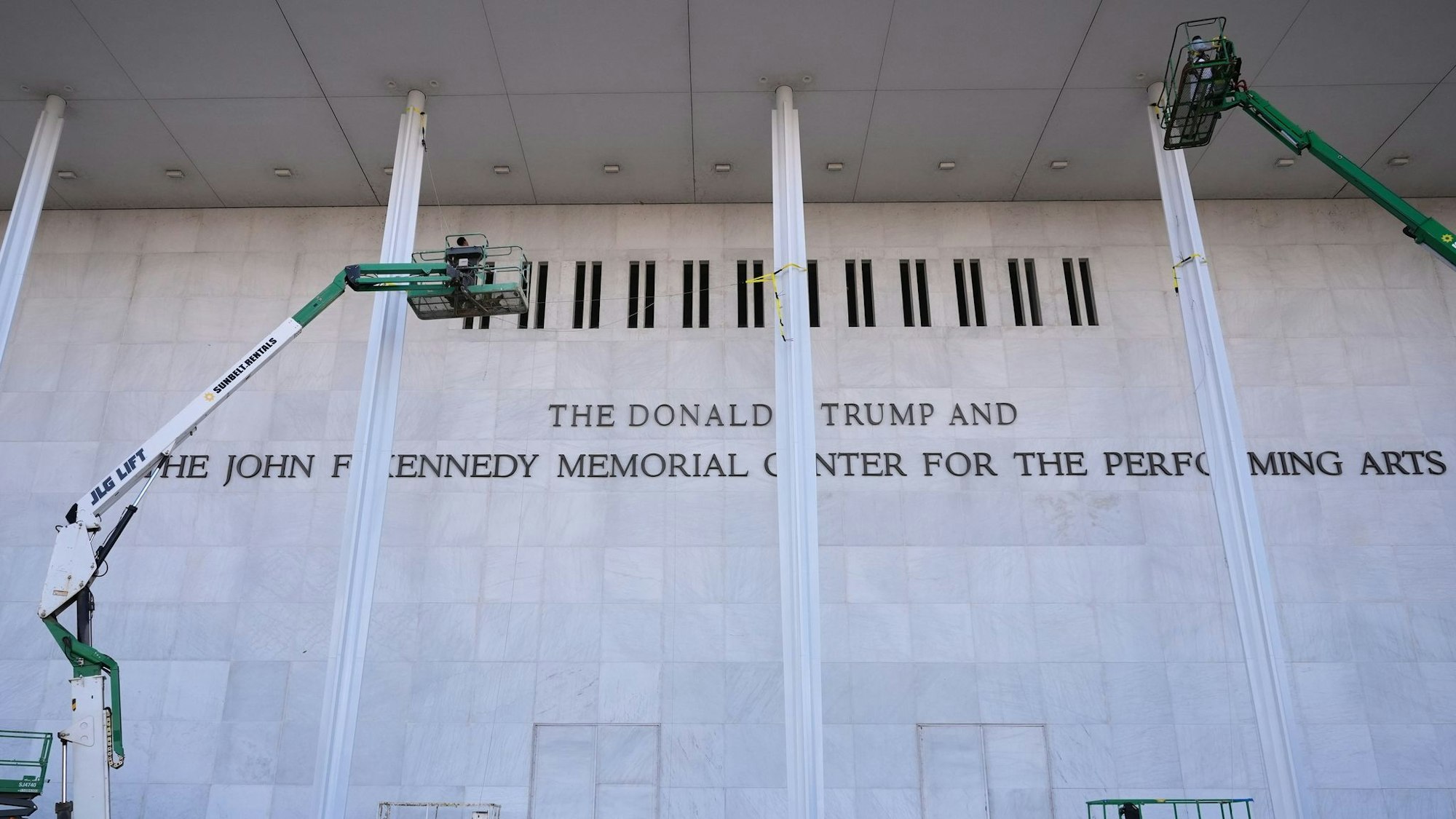 Die Kultureinrichtung soll nach dem Willen des US-Präsidenten für einen Umbau rund zwei Jahre geschlossen werden. (Archivbild)