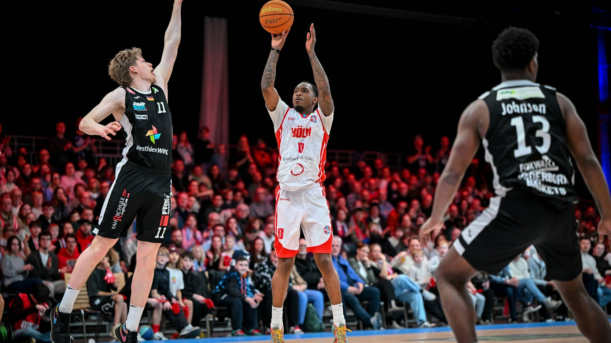 Barmer 2. Basketball Bundesliga ProA: Rheinstars Köln vs. Paderborn Baskets, 01.02.2026 Cedric Cezell Russell Jr. RheinStarsKöln 0, Barmer 2. Basketball Bundesliga ProA: Rheinstars Köln vs. Paderborn Baskets am 01.02.2026 in der Motorworld Köln in Koeln Nordrhein-Westfalen *** Barmer 2 Basketball Bundesliga ProA Rheinstars Köln vs Paderborn Baskets, 01 02 2026 Cedric Cezell Russell Jr RheinStarsKöln 0 , Barmer 2 Basketball Bundesliga ProA Rheinstars Köln vs Paderborn Baskets on 01 02 2026 at Motorworld Köln in Cologne North Rhine-Westphalia Copyright: xBEAUTIFULxSPORTS/Mueller-Laschetx