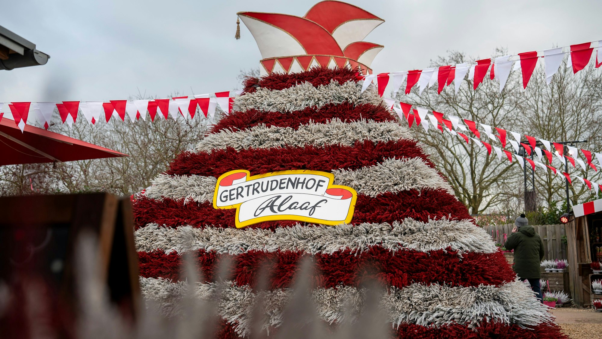 31.01.2026, Hürth: Der Gertrudenhof wird in der jecken Jahreszeit zum Karnevalspark. Foto: Uwe Weiser