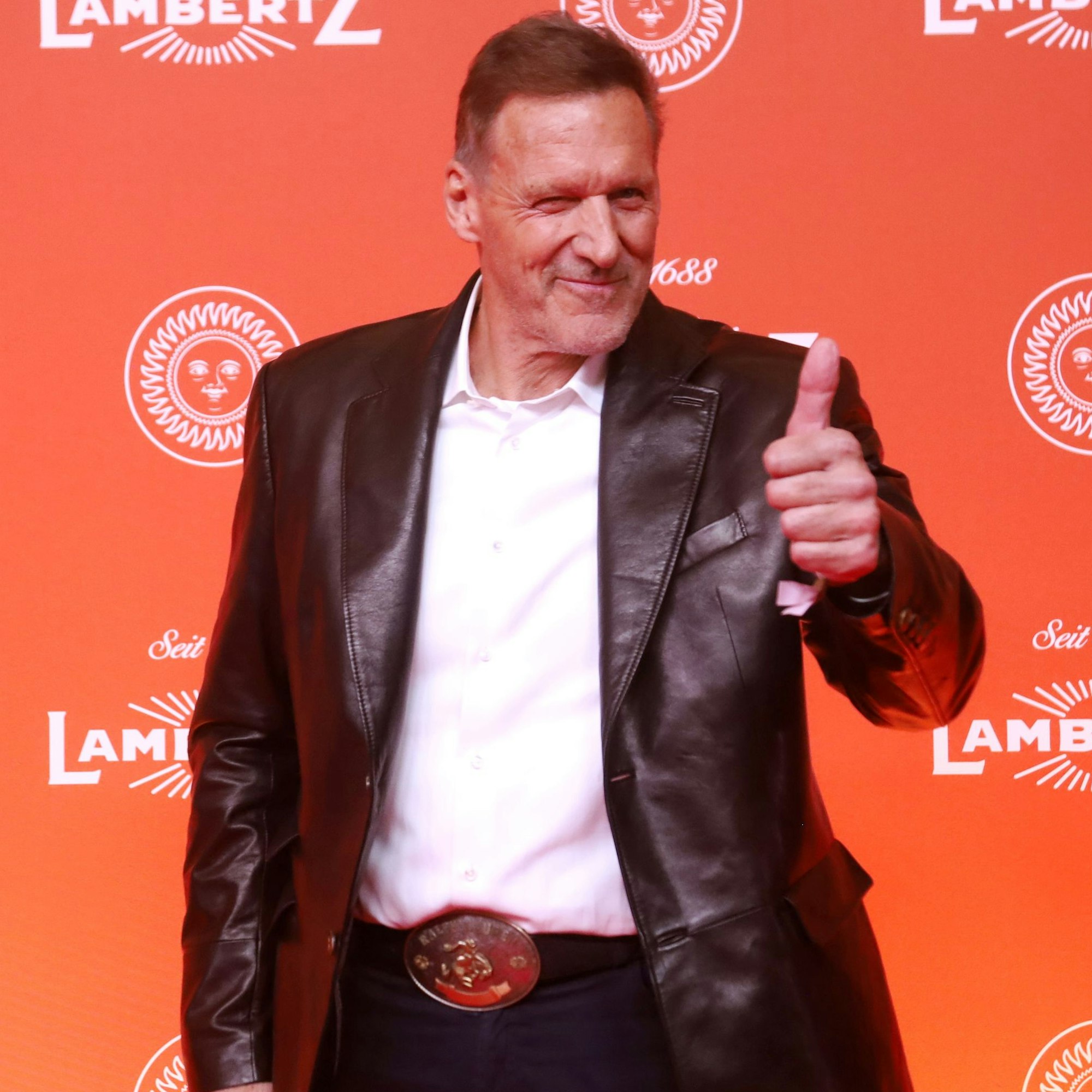 02.02.2026, Köln: Auf dem roter Teppich bei der diesjährigen 25. Lambertz Monday Night Party erstmals in den MMC Filmstudios Köln Ralf Möller. Foto: Arton Krasniqi