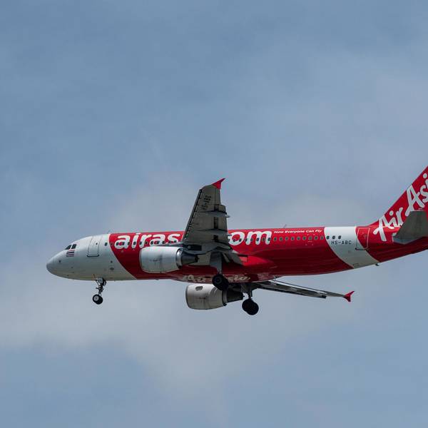 Airbus A320 in der Luft.
