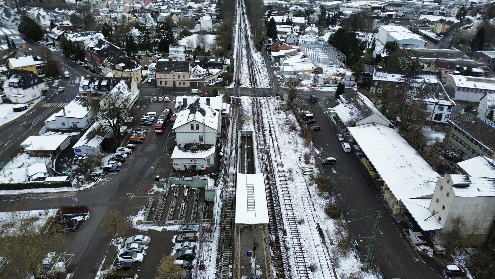 Das alte Bahnhofsgebäude in Leichlingen