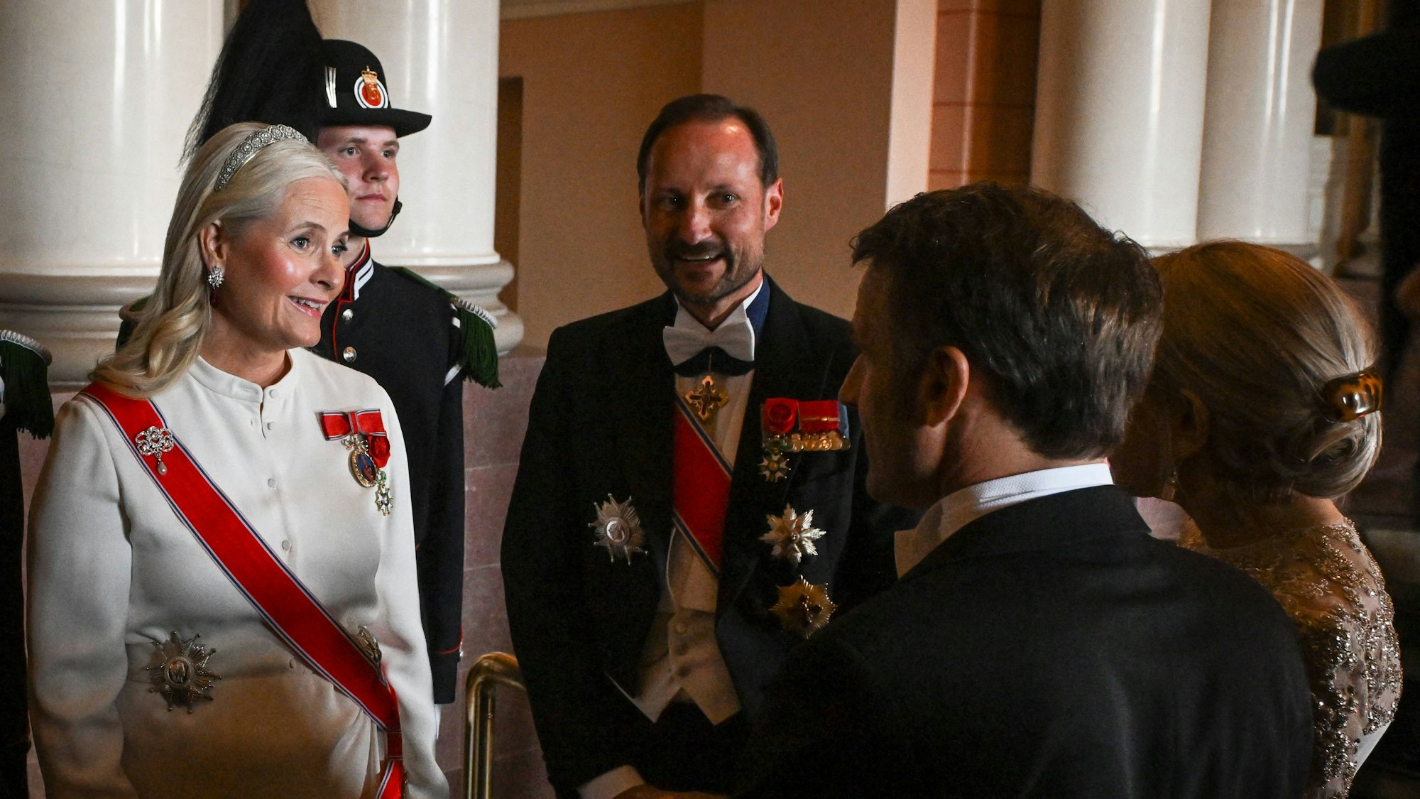 Kronprinzessin Mette-Marit und Kronprinz Haakon.