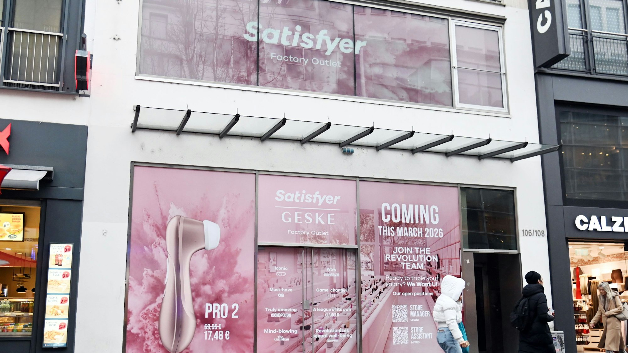 Zwischen Nordsee und Calzedonia eröffnet im März ein Geske-Satisfyer-Store.
