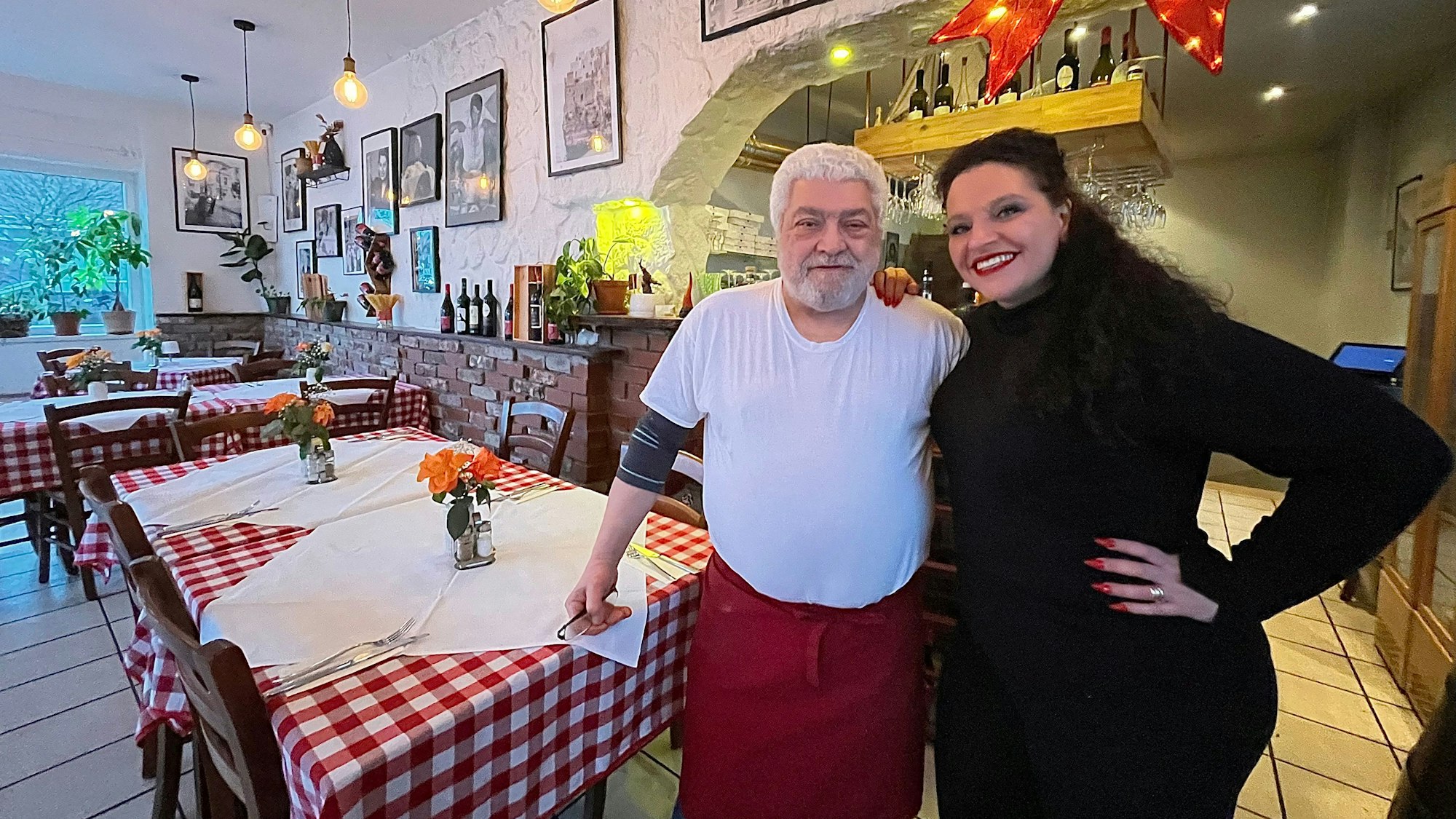 Simona Antonuccio leitet die Trattoria d’Angolo, Papa Piero kocht.