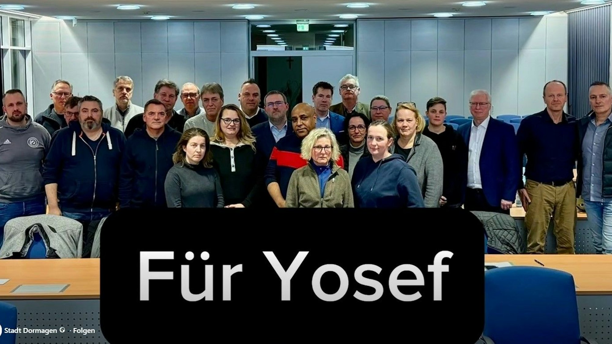 Die Stadt Dormagen steht nach dem gewaltsamen Tod von Yosef zusammen.