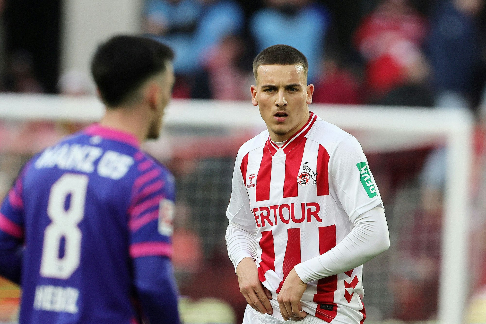 Said El Mala im FC-Trikot bei einem Spiel.