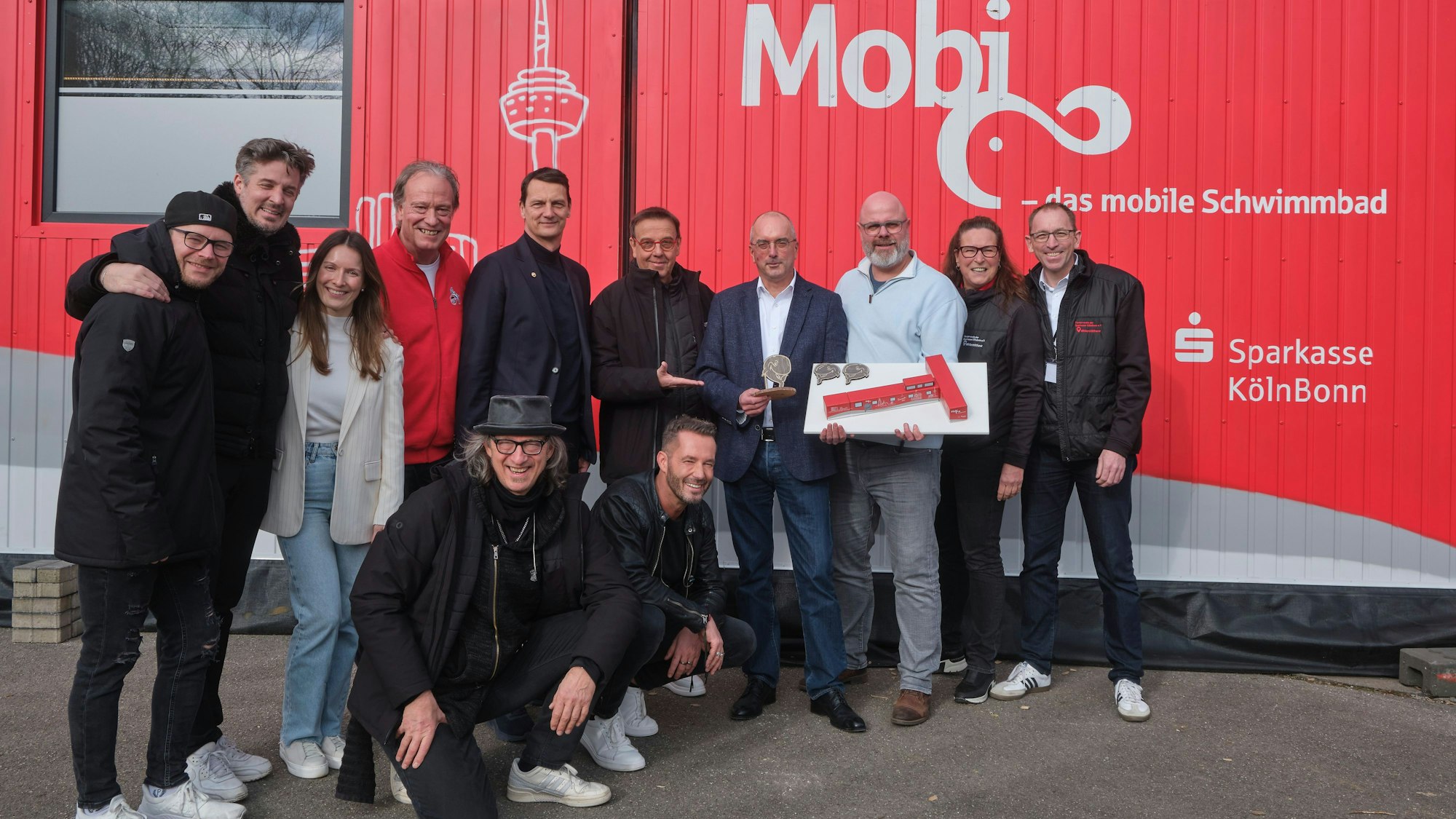 Köln, 5.2.2026, Mobi Schwimmcontainer kommt nach BuchheimKöln, 5.2.2026, Mobi Schwimmcontainer kommt nach Buchheim