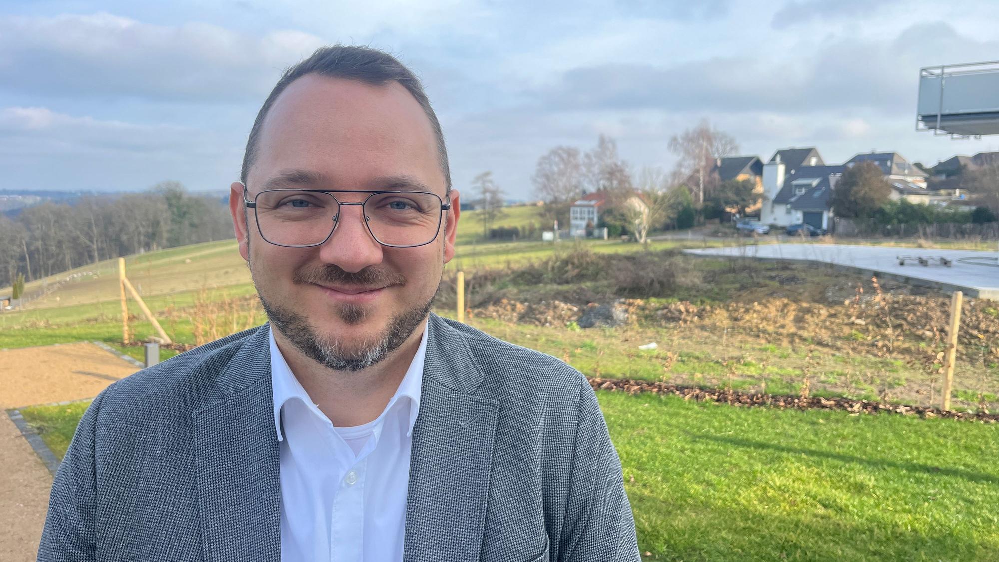 Matthias Jedich ist seit 100 Tagen im Amt als Bürgermeister von Ruppichteroth.