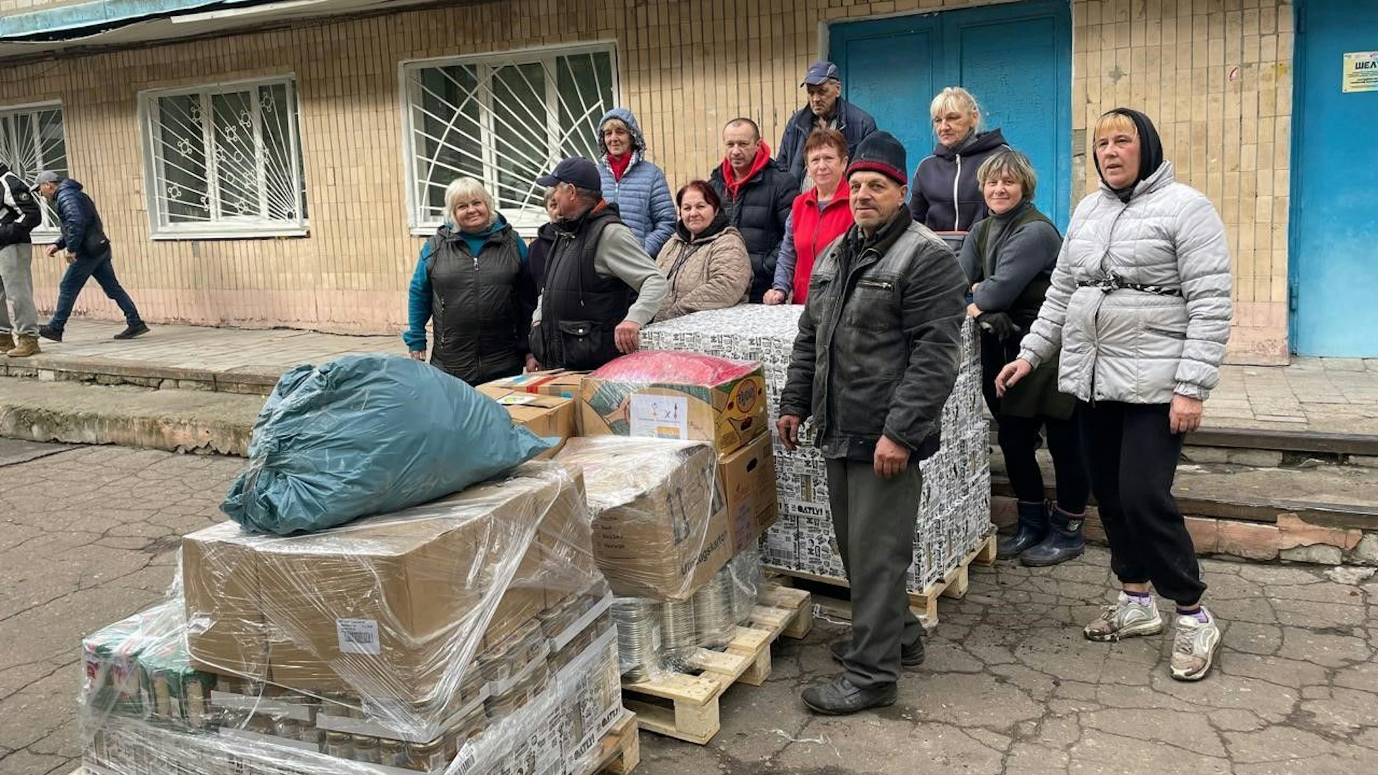 Ein Hilfstransport aus Gummersbach ist wieder in Charkiw angekommen.