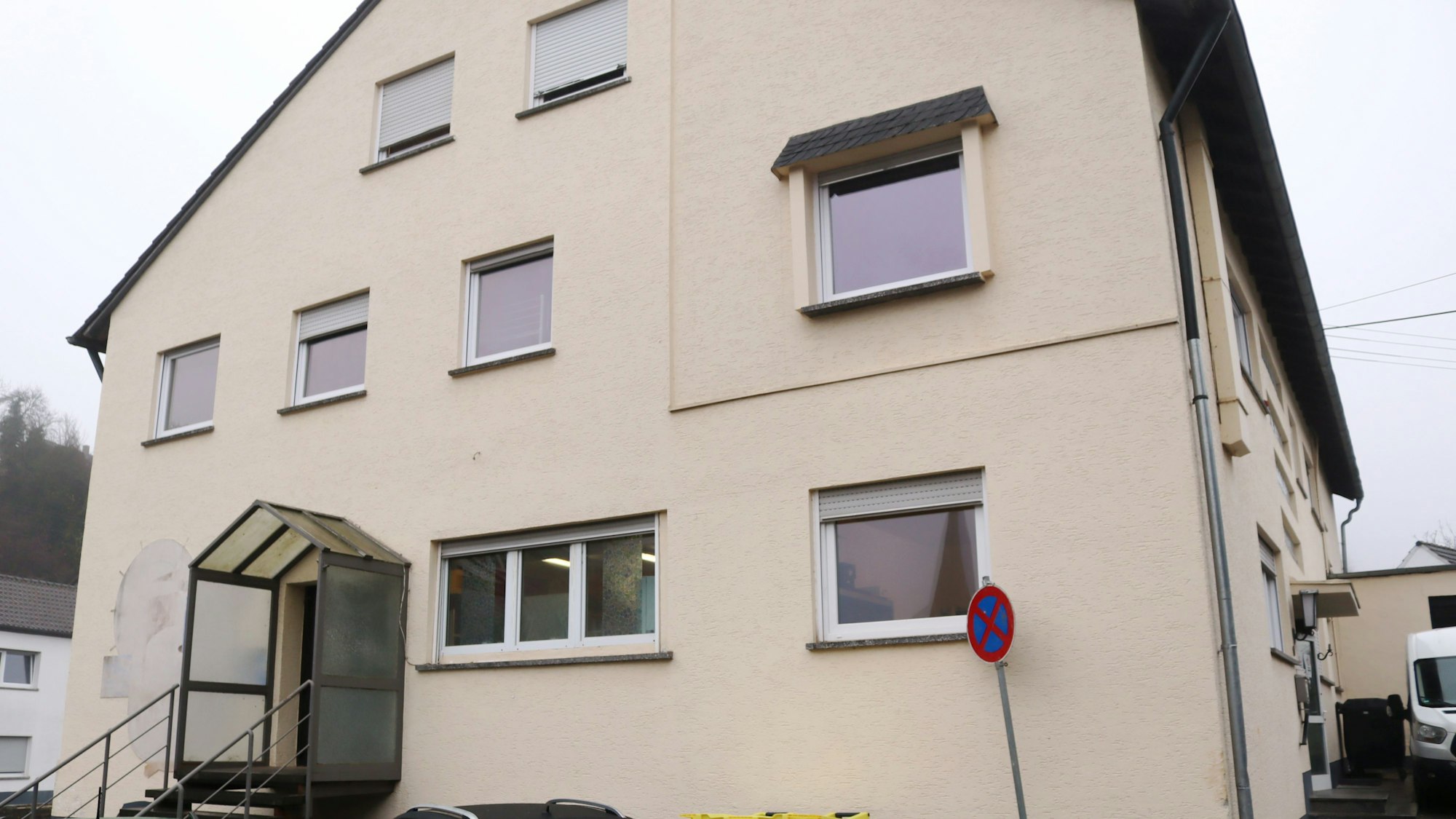 Außenansicht des Tafelgebäudes in Iversheim