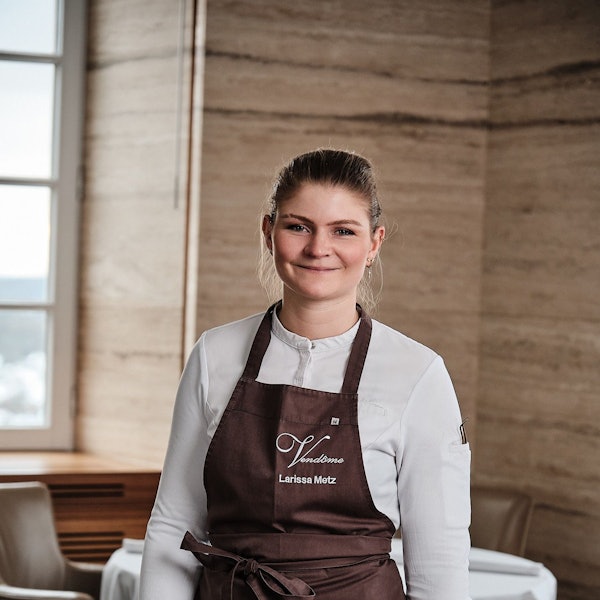Chef-Patissière Larissa Metz vom Sterne-Restaurant „Vendôme“