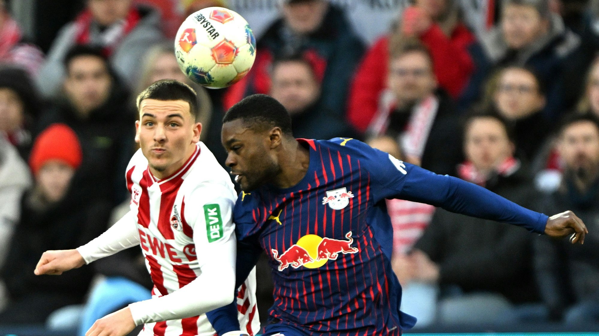 Said El Mala und Ridle Baku im Zweikampf.