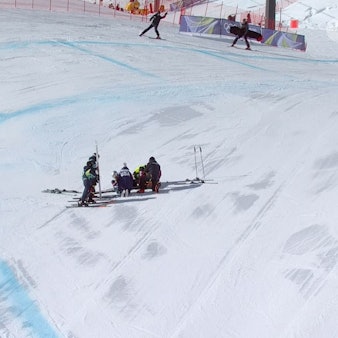 Lindsey Vonn stürzt bei Olympia