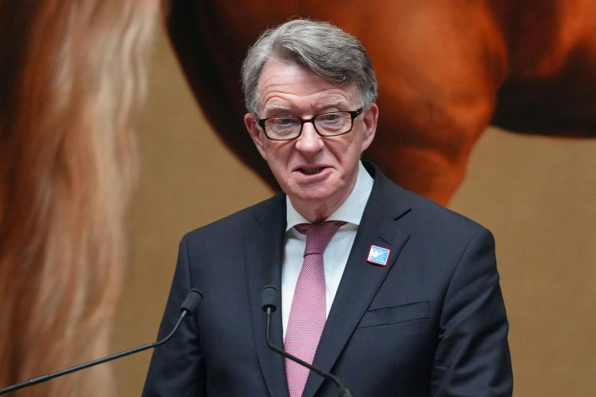 Gegen Peter Mandelson ermittelt die britische Polizei. (Archivbild)